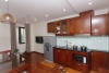 Service one bedroom apartment for rent near Lotte tower, Ba Dinh district, Ha Noi